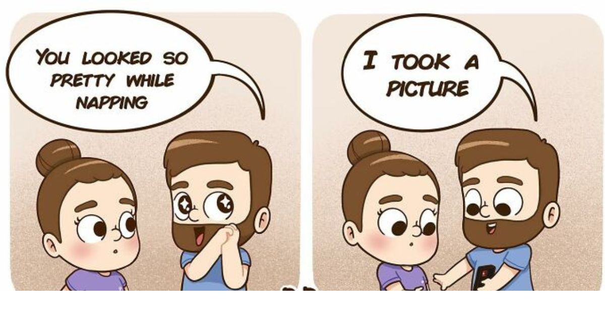 20 Pibu Bear Comics Show the Daily Life Adventures of Being in a Relationship